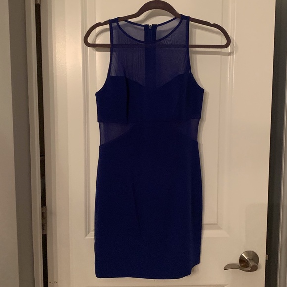 Jay Godfrey Ava Sleeveless Mesh-Inset Jersey Dress - Picture 4 of 9